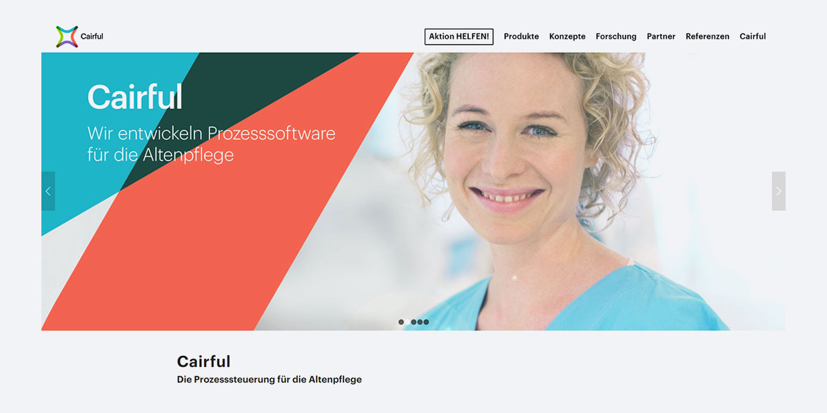 Aktuelles Beitragsbild - Neue Cairful-Website ist live - Cairful GmbH
