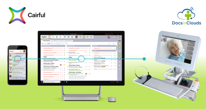 Aktuelles Beitragsbild - Neues für Cairful-Pflege - Docs in Clouds - Cairful GmbH